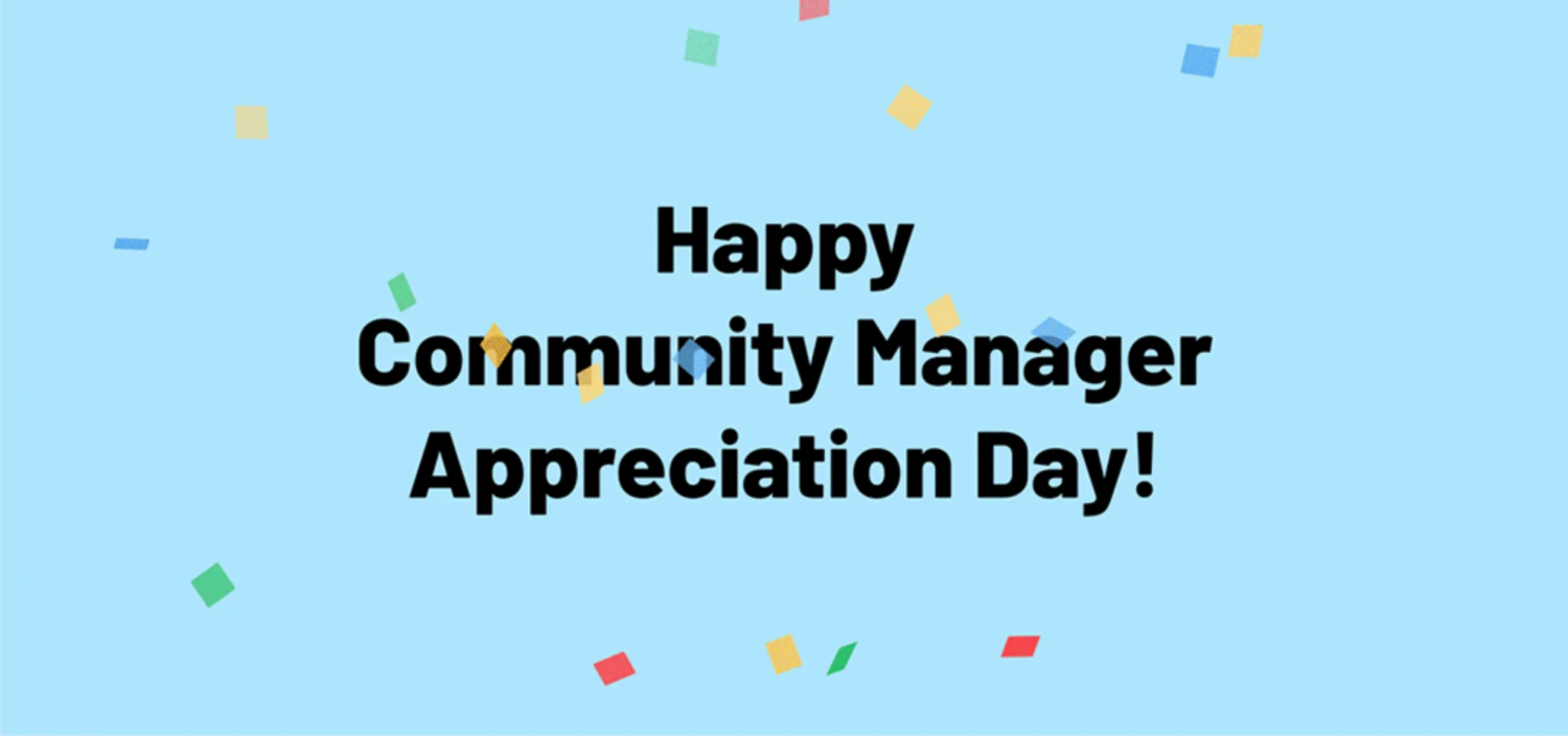 Downloadable GIF, Happy Community Manager Appreciation Day!